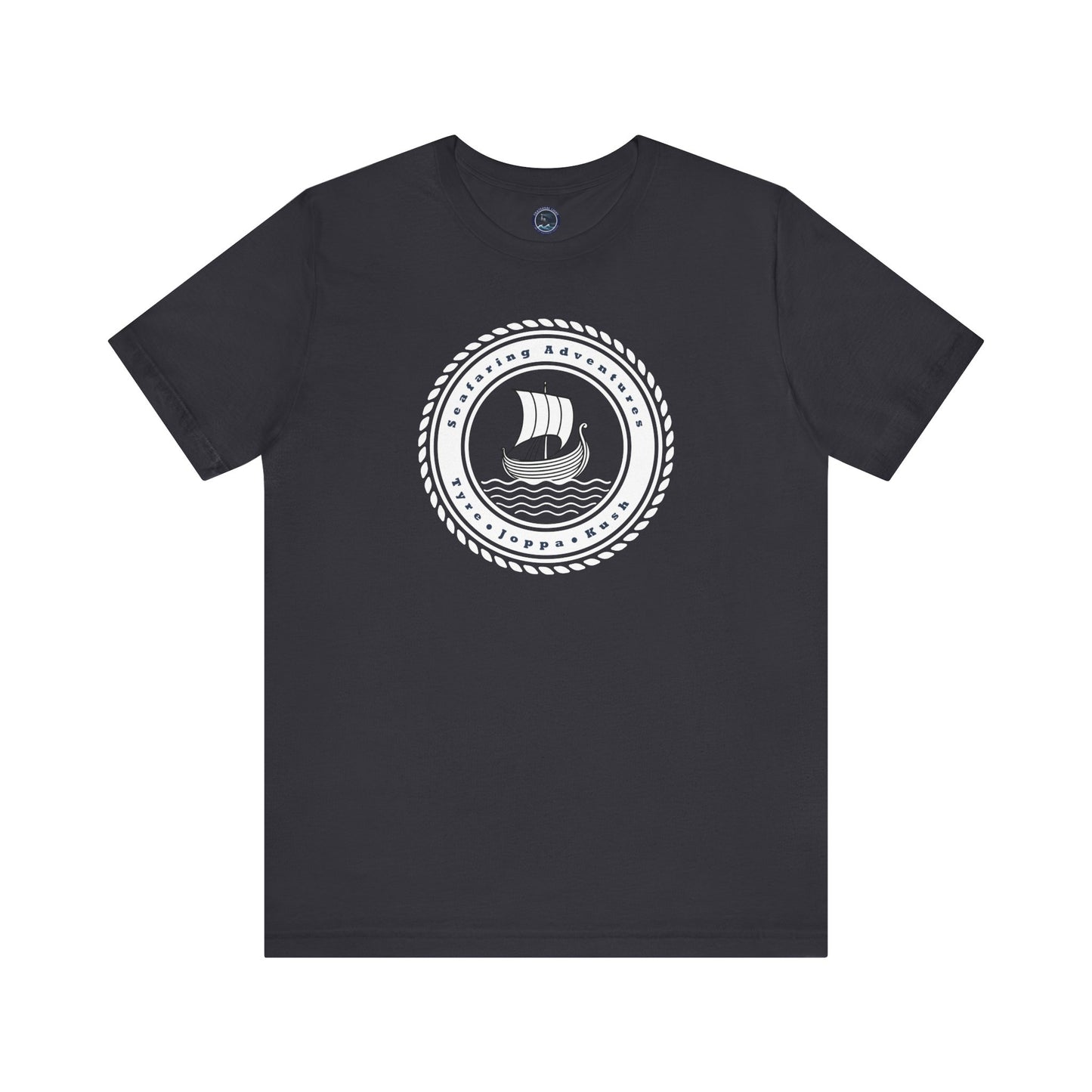 "Seafaring Adventures" Short Sleeve T-Shirt - From Tyre to Kush (Front Print)