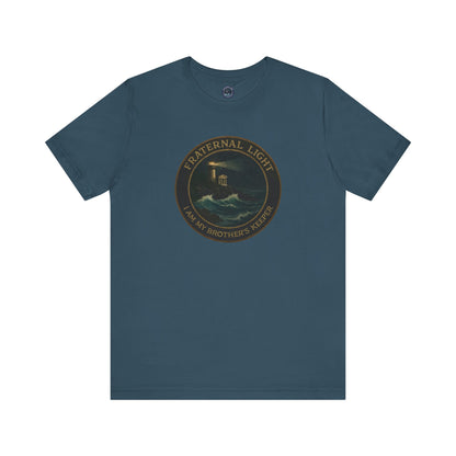Fraternal Light Vintage Art Short Sleeve T-Shirt