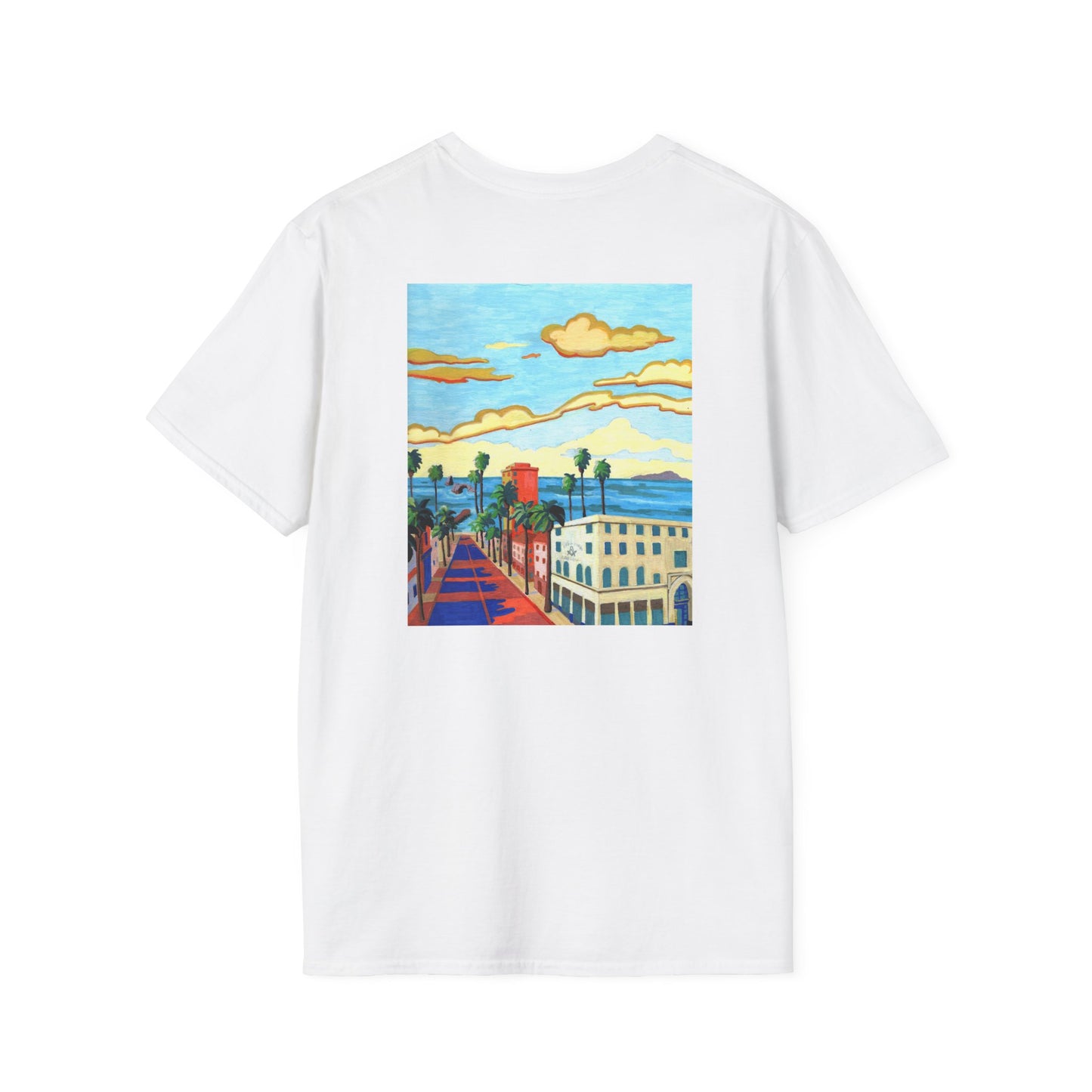 Channel Islands Lodge Softstyle T-Shirt - Custom Art