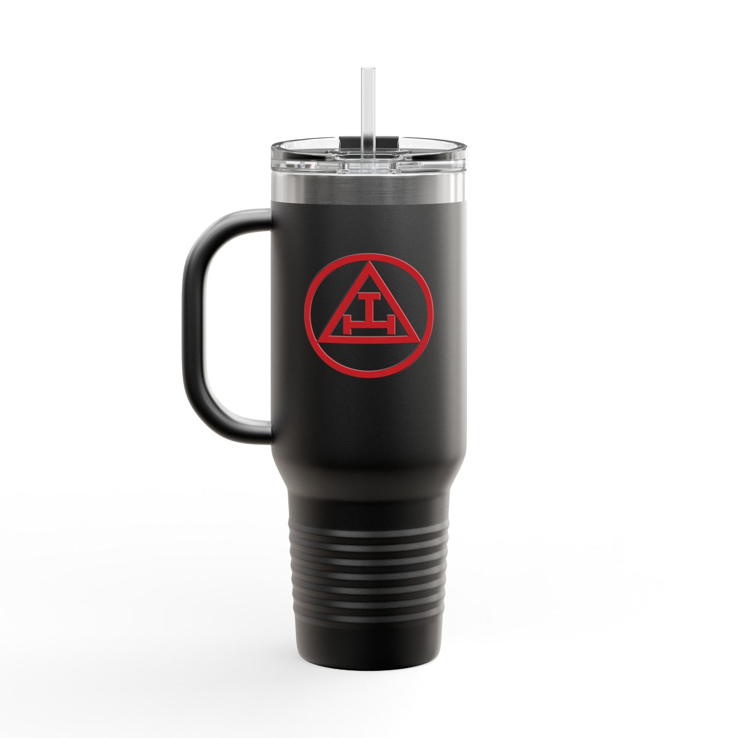 Two-Sided Encircled Royal Arch Insulated Travel Tumbler (40oz)