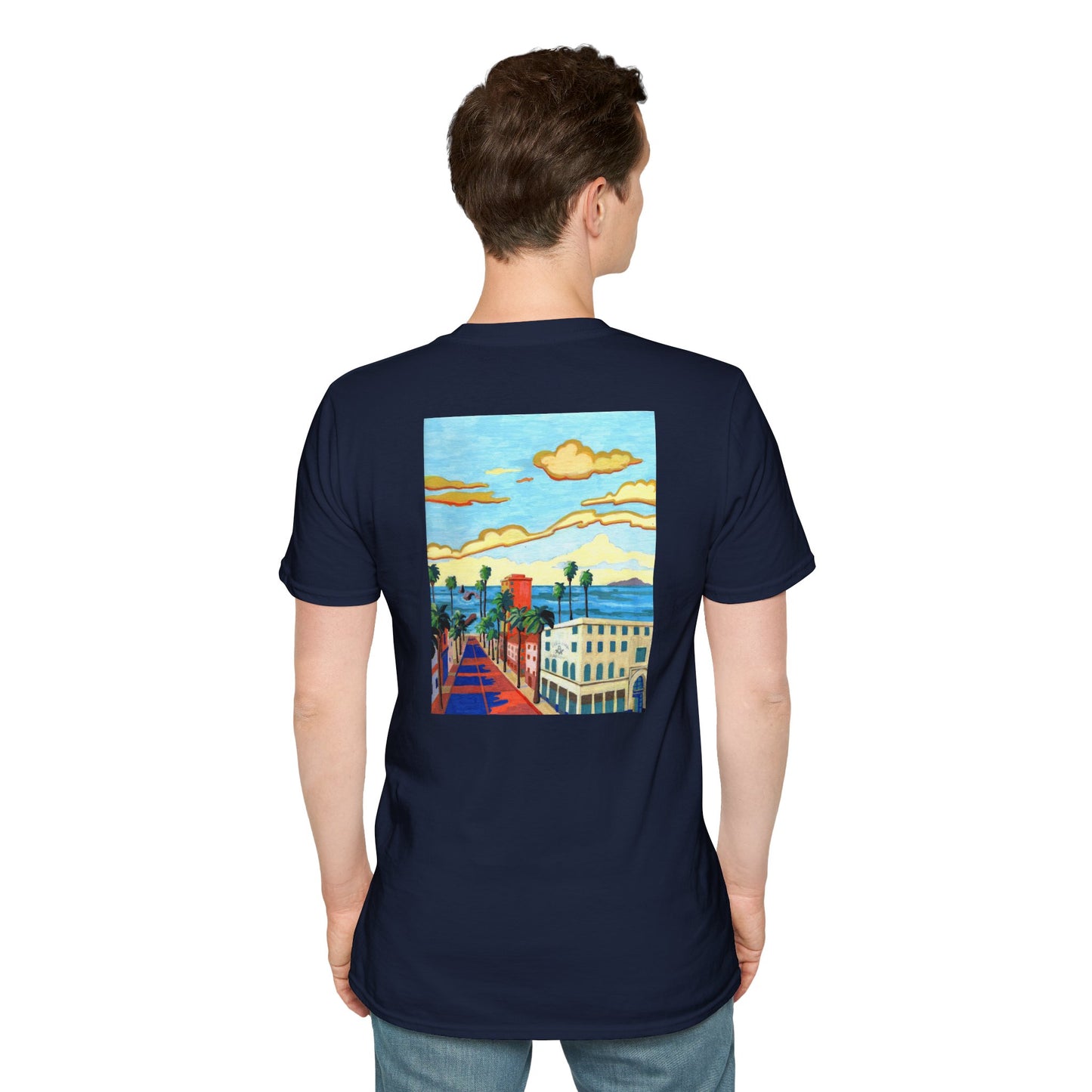 Channel Islands Lodge Softstyle T-Shirt - Custom Art