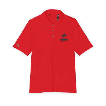 Knights Templar adidas Performance Polo - Black Logo