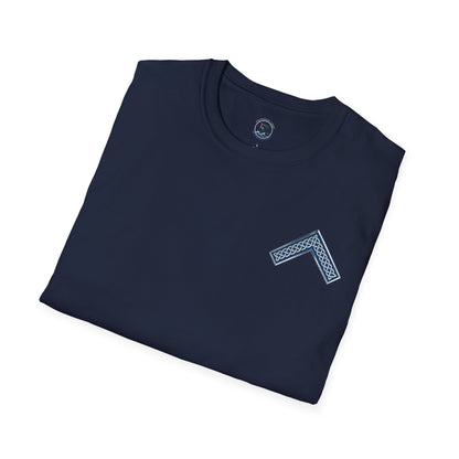 Worshipful Master "Chief Steward" Softstyle T-Shirt - Celtic Square (Two-Sided)