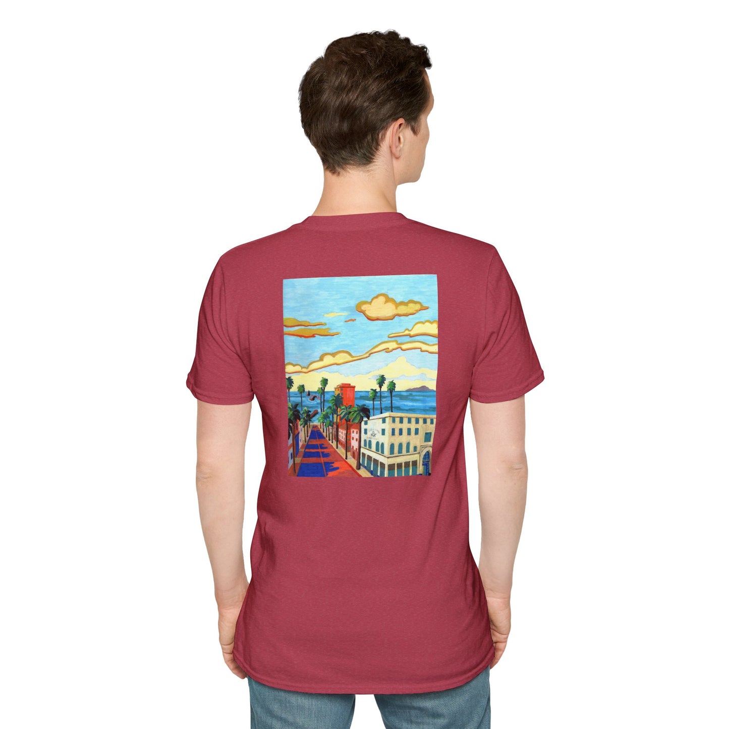 Channel Islands Lodge Softstyle T-Shirt - Custom Art