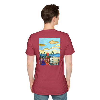 Channel Islands Lodge Softstyle T-Shirt - Custom Art