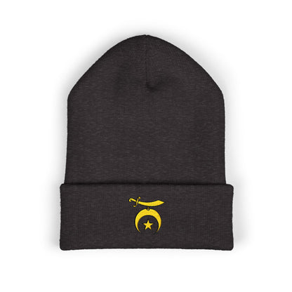 Shriners Embroidered Classic Cuffed Beanie - Simplified Emblem
