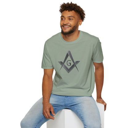 Blackstone Square and Compass Softstyle T-Shirt  - Classic (Front Print)