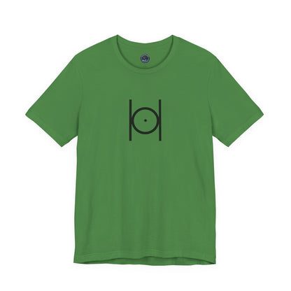 Point within a Circle T-Shirt - Classic (Green, Front Facing)