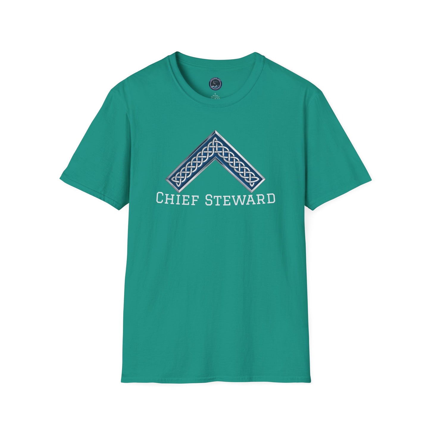 Worshipful Master "Chief Steward" Softstyle T-Shirt - Celtic Square