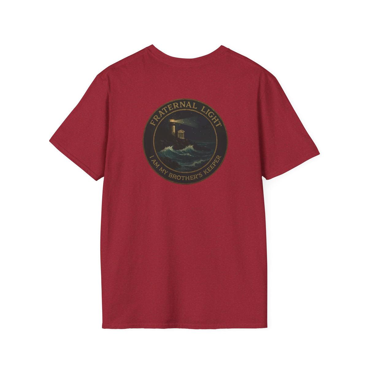 Fraternal Light Softstyle T-Shirt - Vintage Art