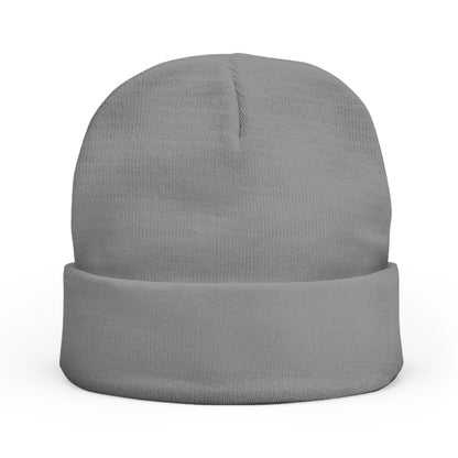 Royal Arch Embroidered Knit Beanie - White and Red Emblem
