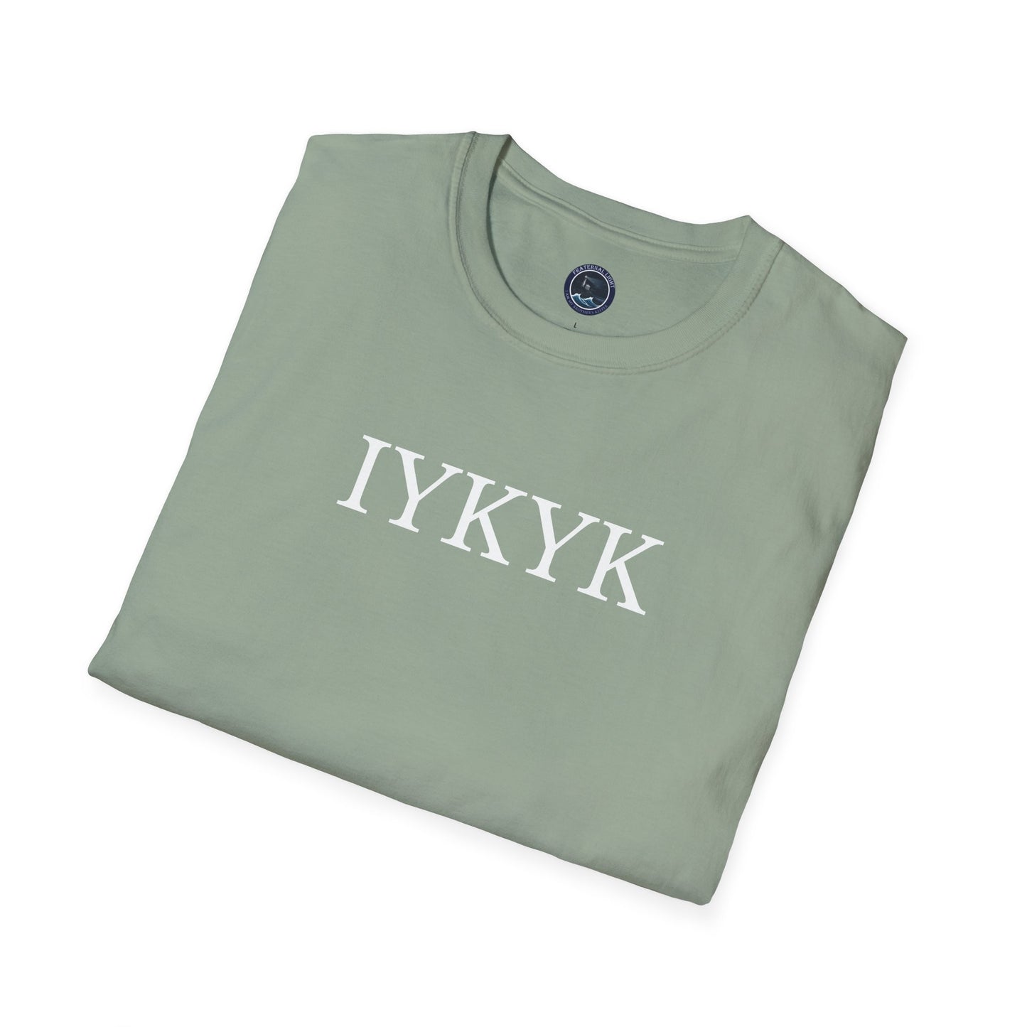 "IYKYK" Softstyle T-Shirt - White Letters