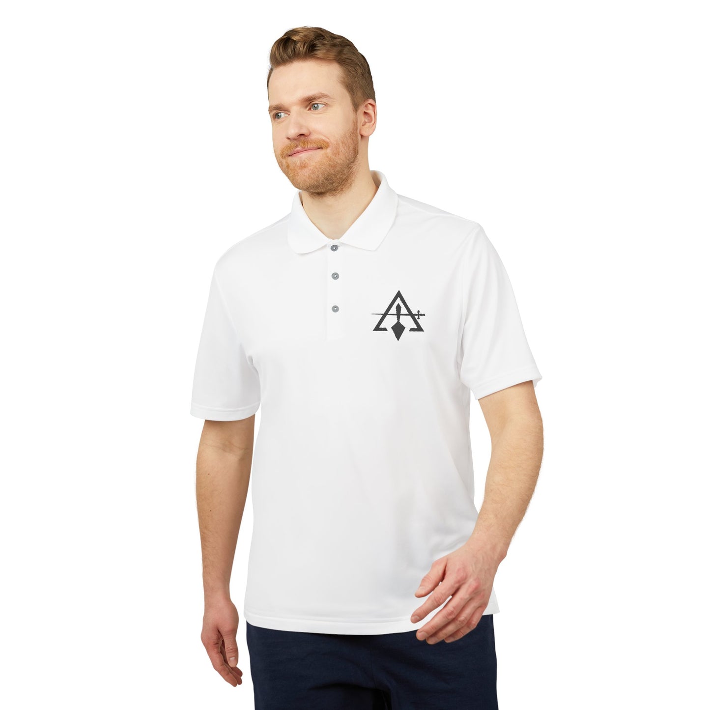 Cryptic Council adidas Performance Polo - Black Logo