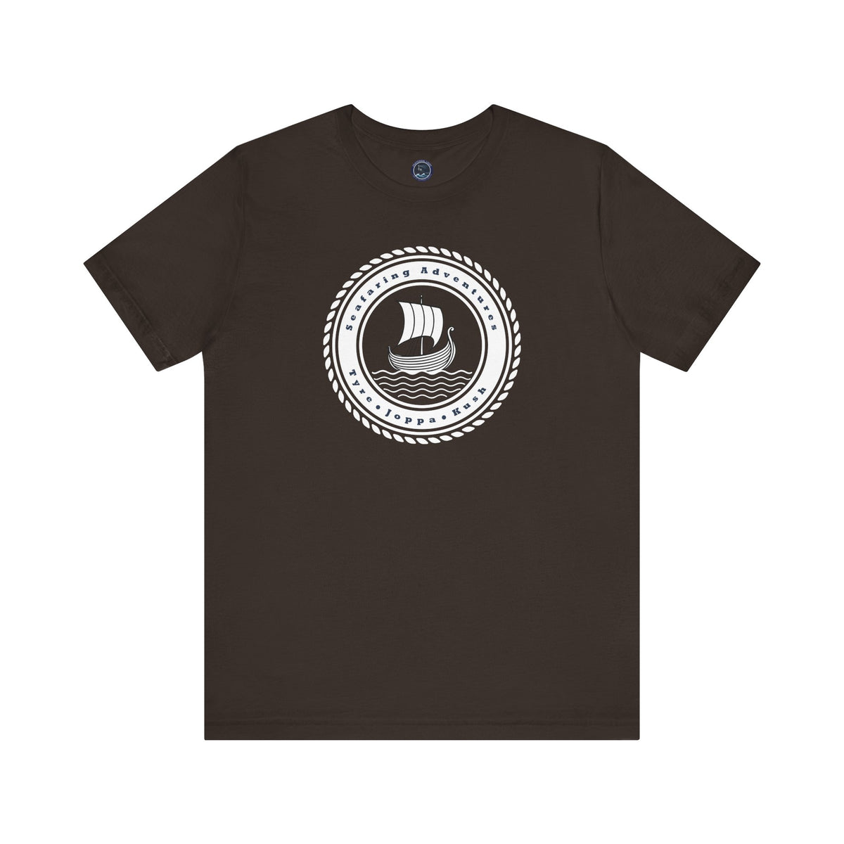 "Seafaring Adventures" Short Sleeve T-Shirt - From Tyre to Kush (Front Print)