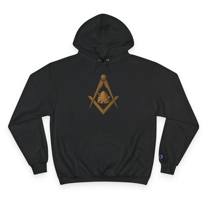 Beehive Square and Compass Champion Hoodie